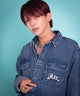 デニム中濃加工 モデル：175cm L着用