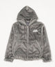 ファーフードロゴブルゾン