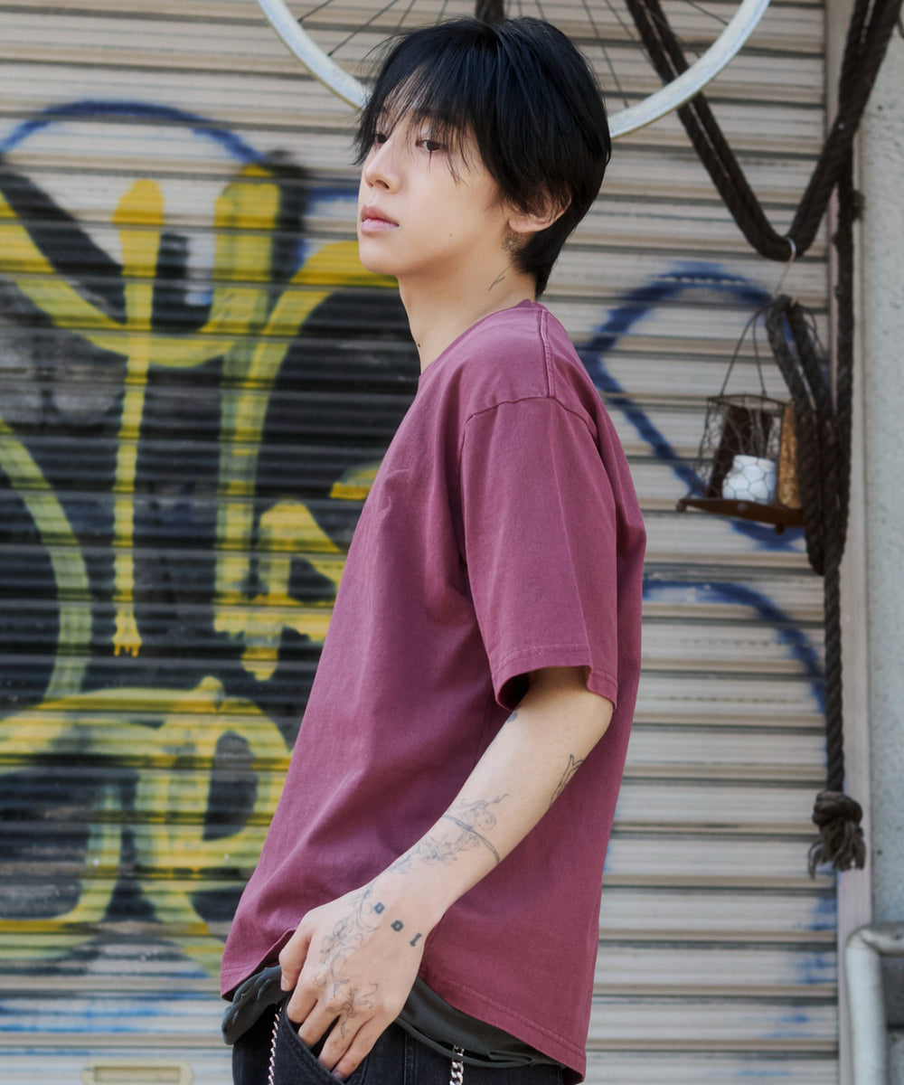 ピンク モデル：175cm L着用