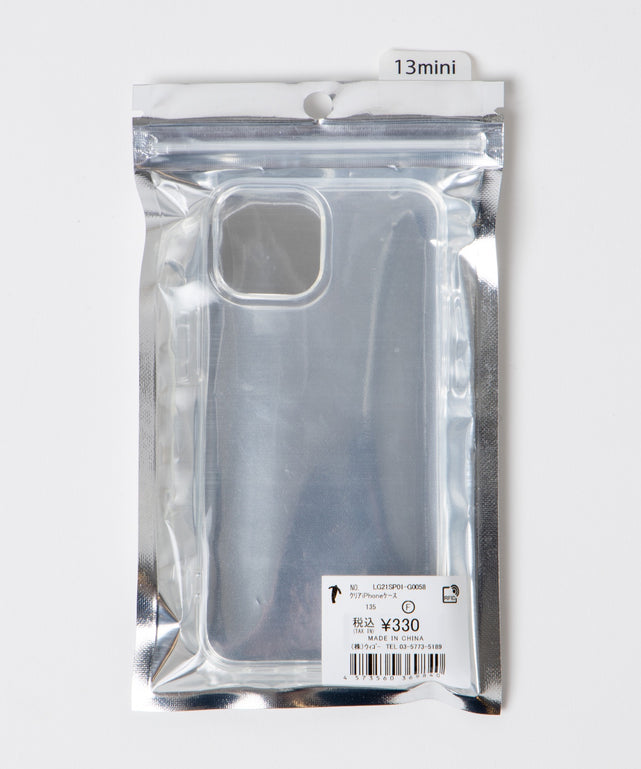 クリアiPhoneケース