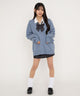 ゼニスブルー(ブルーソノタ)　モデル：155cm F着用