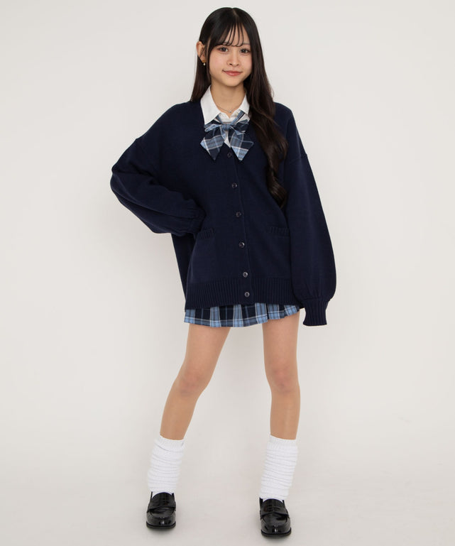 ネイビー　モデル：155cm F着用