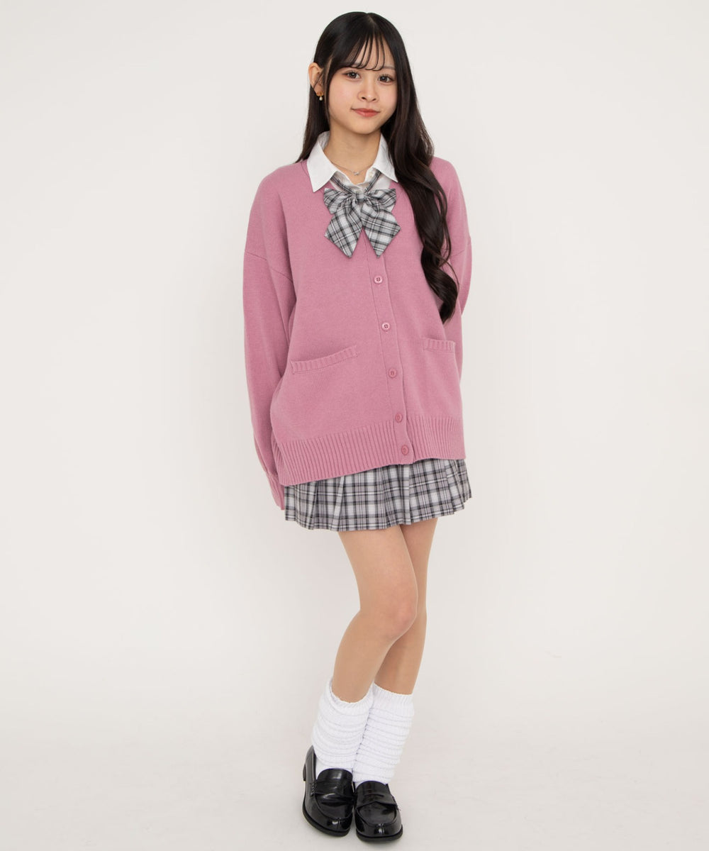 ピンク　モデル：155cm F着用