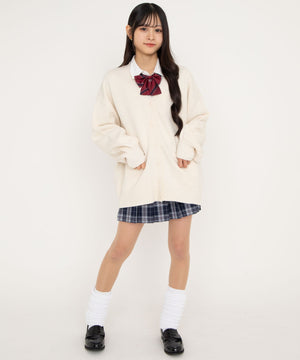 オフホワイト　モデル：155cm F着用