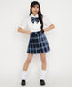 ホワイト　モデル155cm:M着用