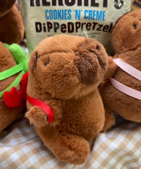 リュックカピバラぬいぐるみキーホルダー