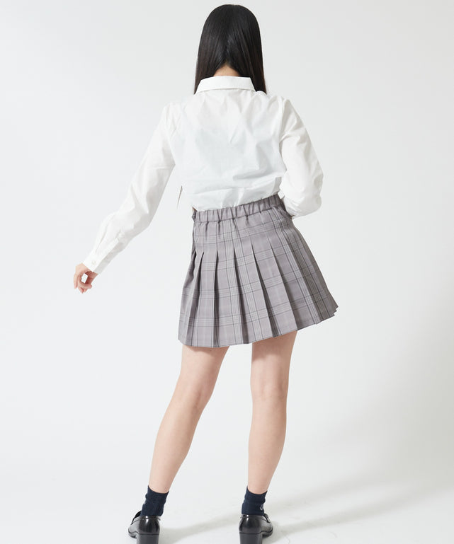 グレーチェック1 モデル:160cm M着用