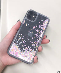キラキラiphoneケース（オーロラ）