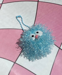 ミニポワポワモンスターぬいぐるみキーホルダー