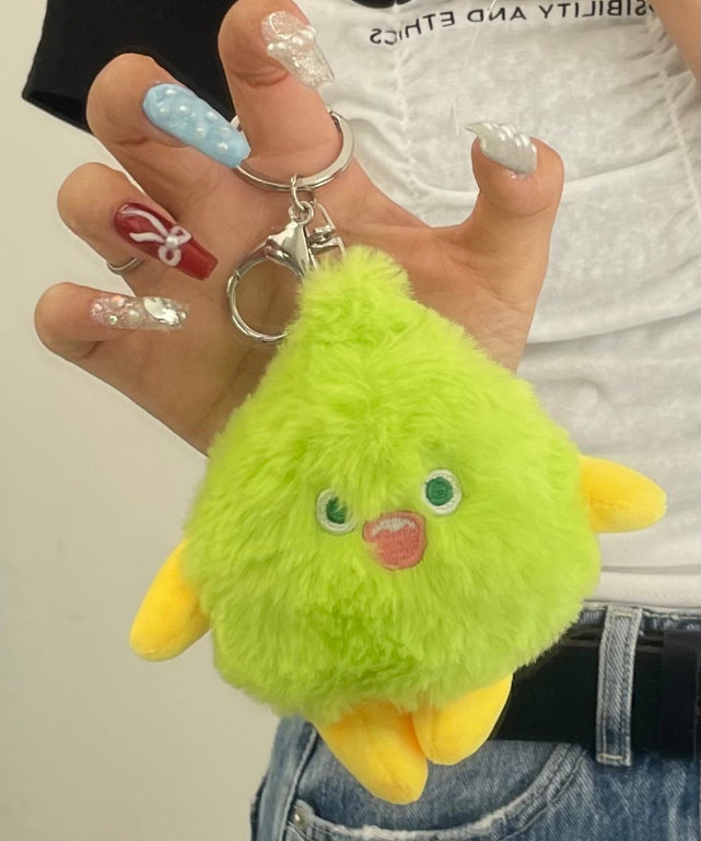 びっくりモンスターぬいぐるみキーホルダー/グリーン