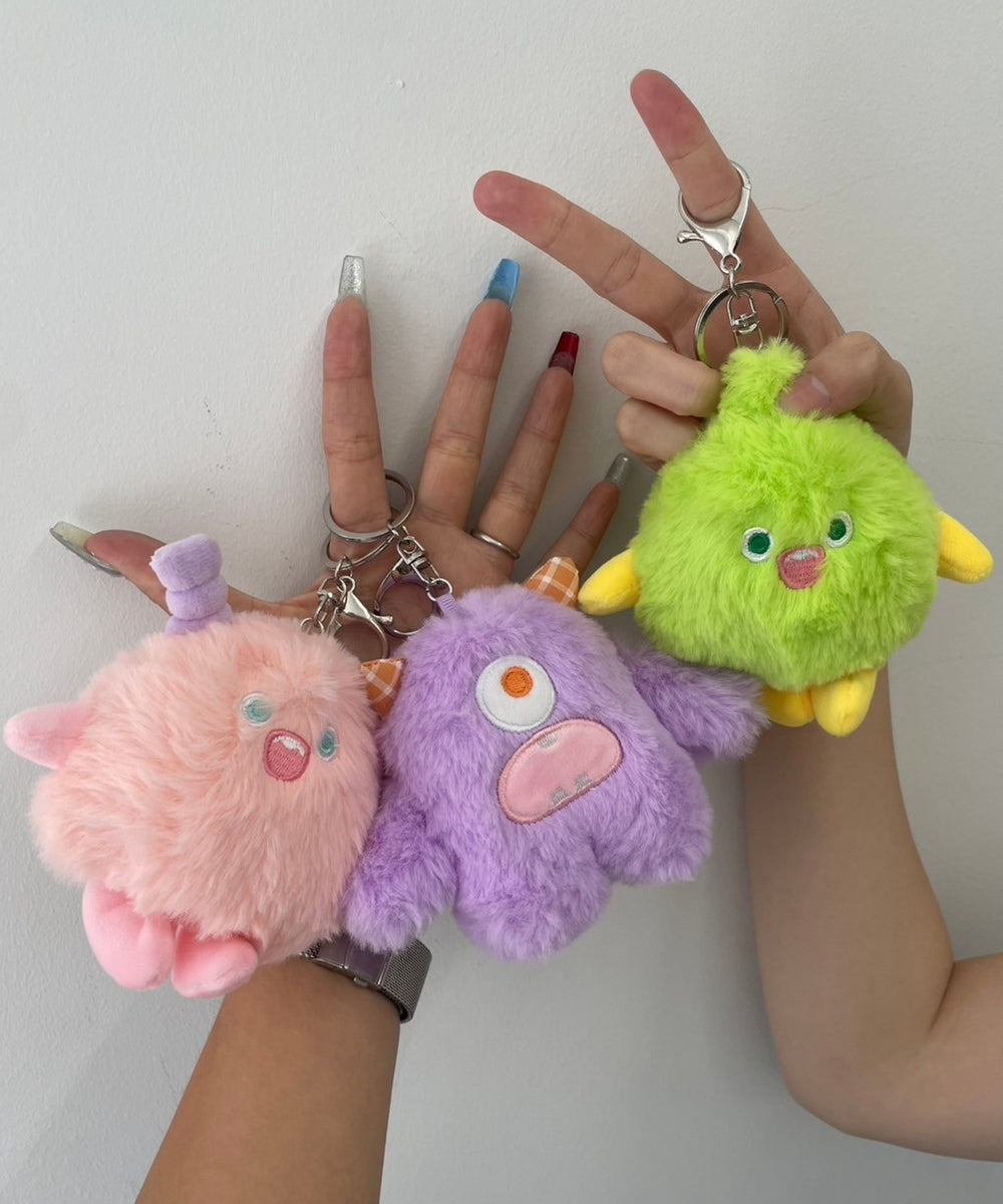 びっくりモンスターぬいぐるみキーホルダー