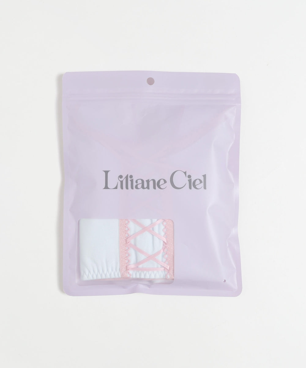 Liliane Ciel レースアップリボン