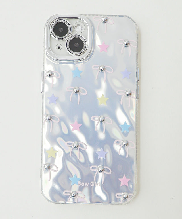 カラフルスターiphoneケース/柄１(iPhone13)