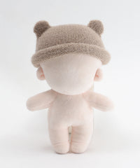 ぬいクマ耳ニットキャップ15cm