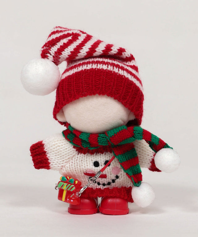 ぬいクリスマスニットセット10cm/柄1