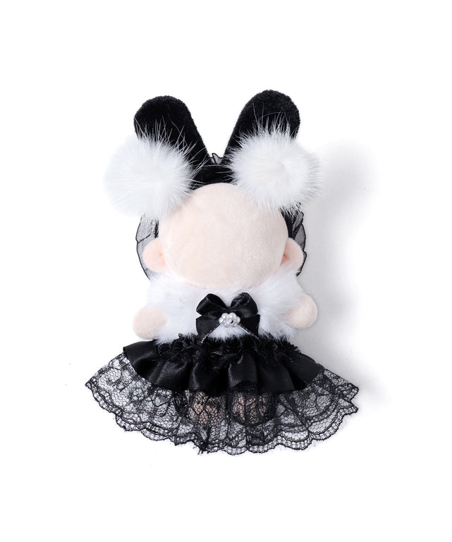 ぬいバニーガールセット10cm/ブラック
