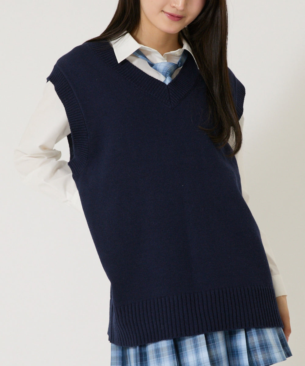 ネイビー モデル:158cm F着用
