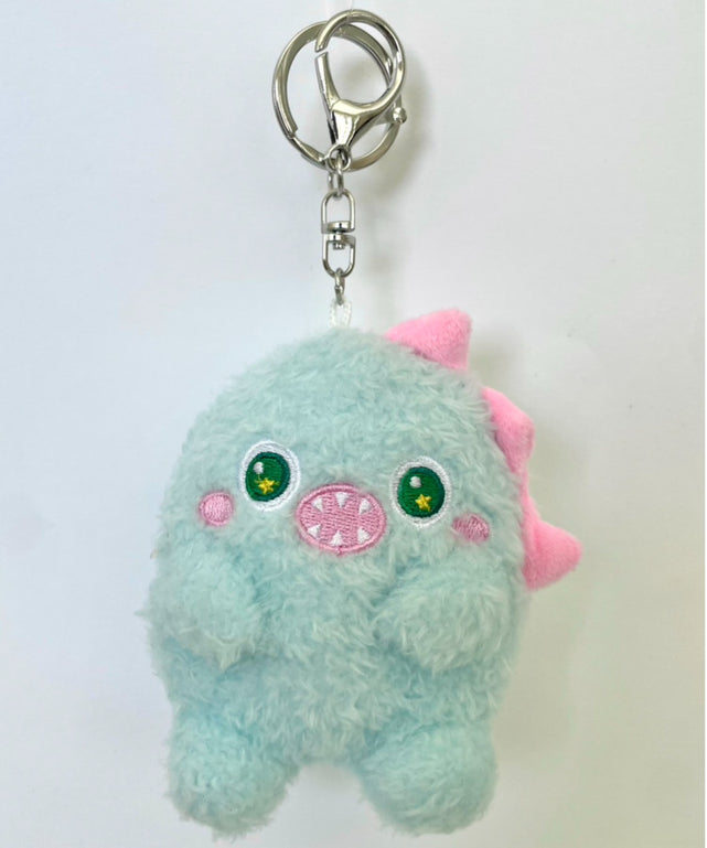 もこもこモンスターぬいぐるみキーホルダー/サックス