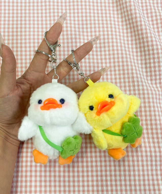 幸せひよこぬいぐるみキーホルダー