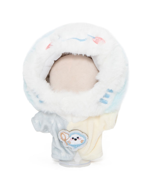 ぬいベイビーエイセット12cm/サックス