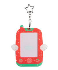 キュートウィングphoneカードホルダーキーホルダー