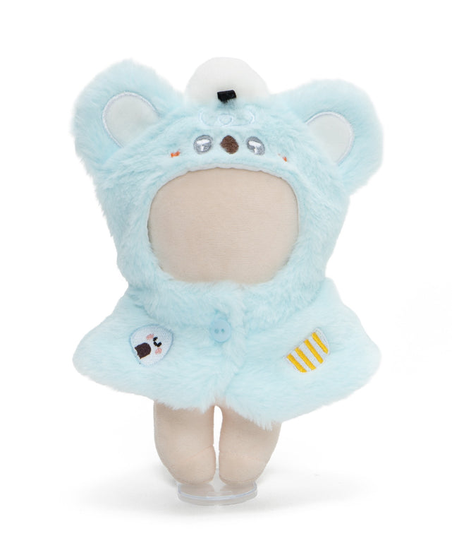 ぬいごはんタイムアニマルケープ15cm/サックス