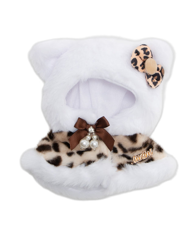 ぬいレオパードねこちゃんケープ15cm