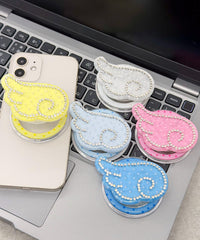 ビジューエンジェルmagsafeスマホグリップ