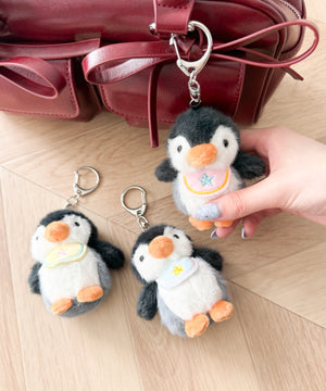 ベビーペンギンぬいぐるみキーホルダー