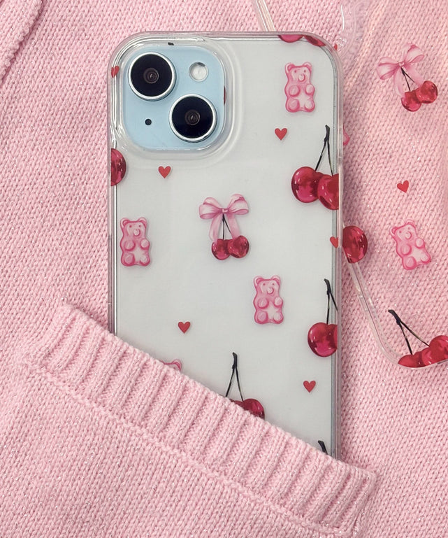 CHERRYiphoneケース/柄1:iphone15