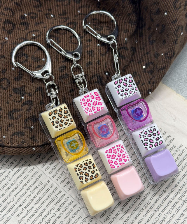 レオパードキーキーホルダー