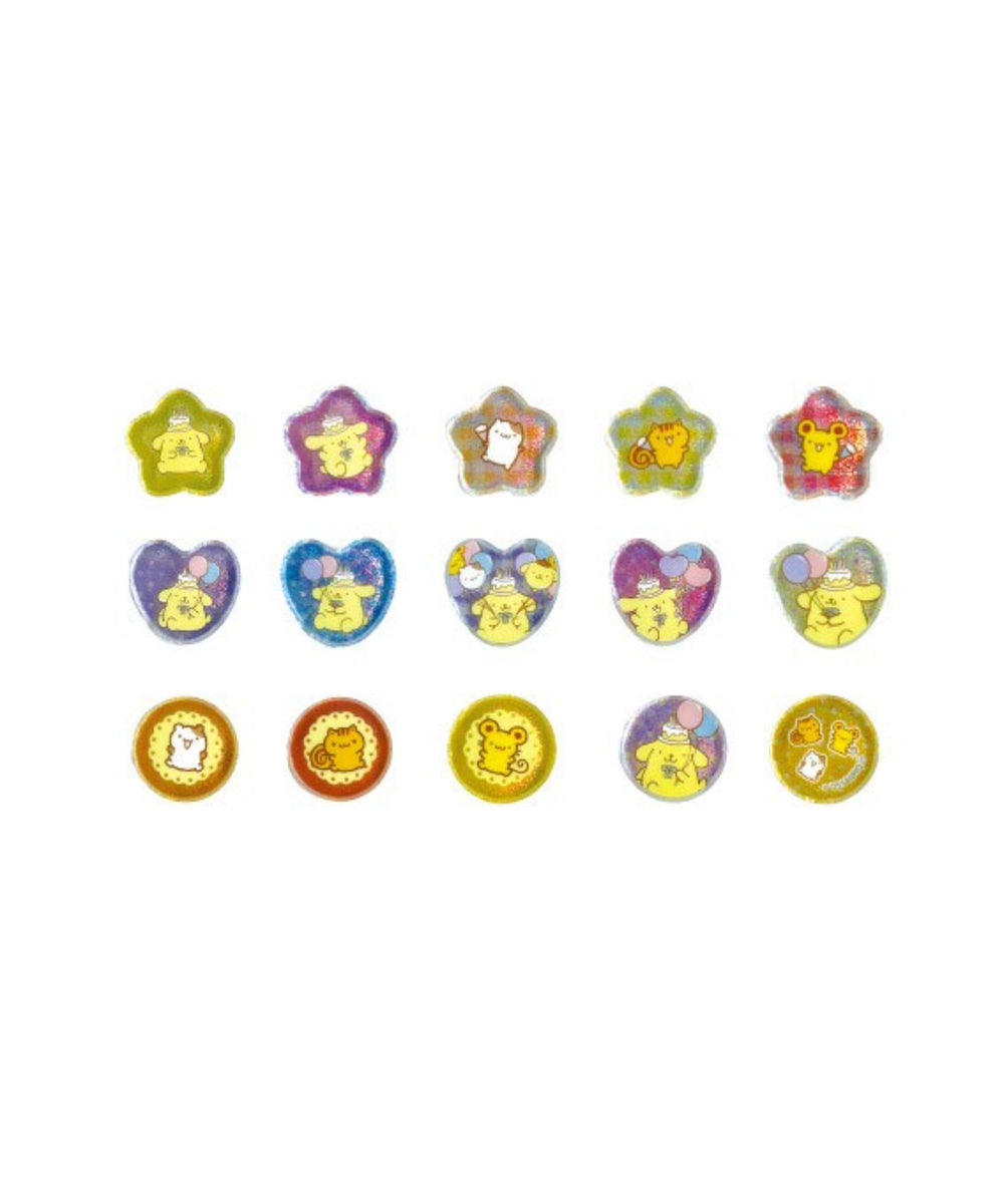 ポムポムプリン クリスタルシール