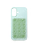 ラメハート吸盤付きiphoneケース(グリーンソノタ)/柄3:iphone17