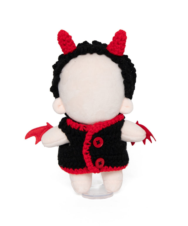 ぬいハロウィンニットコスチューム12㎝/レッド