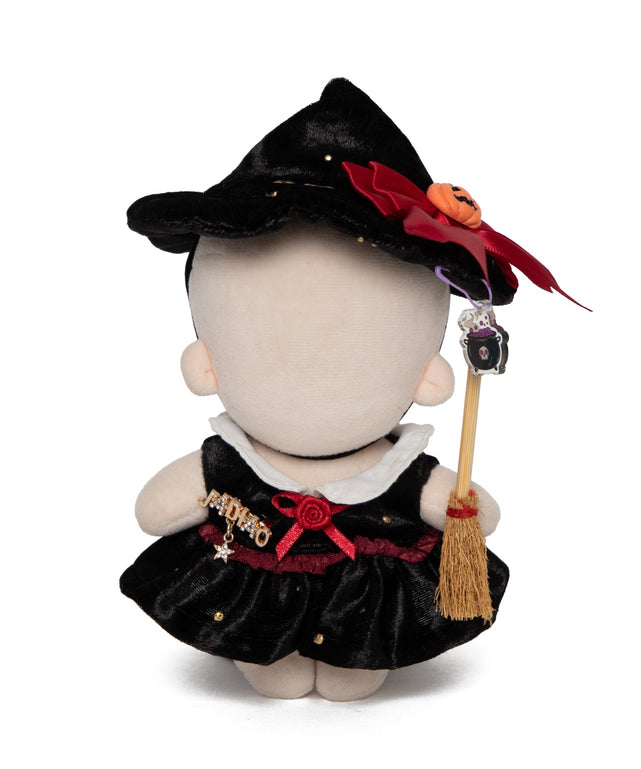 ぬい魔女っ娘セット15㎝/ブラック