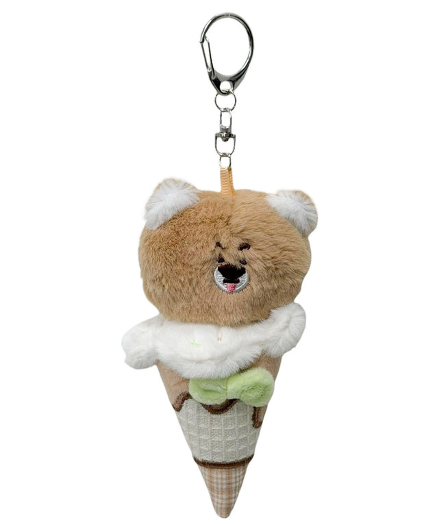 アイスクリームあにまるぬいぐるみキーホルダー/柄１