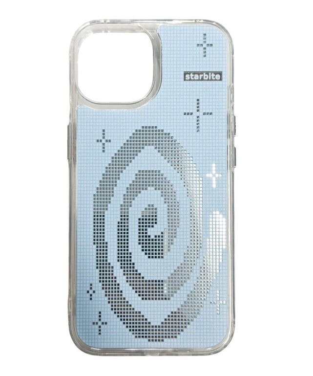 ぐるぐるピクセルiphoneケース/柄1:iphone15