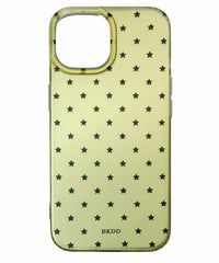 カラーちびスターiphoneケース(グリーン)
