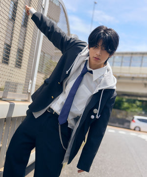 ブラック モデル：175cm Lサイズ着用