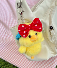 ヘアバンドひよこぬいぐるみキーホルダー