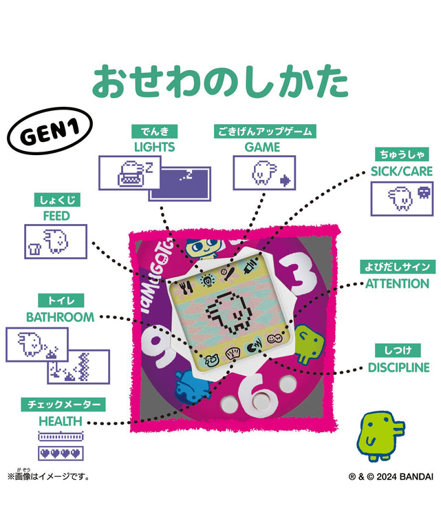 Original　Tamagotchi　Tama　Yummy