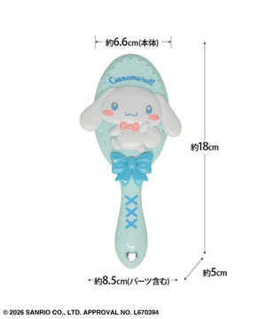 サンリオキャラクターズ ダイカットヘアブラシ
