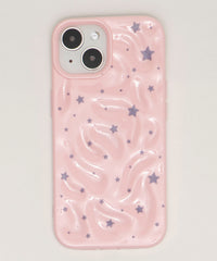 パステルスターiphoneケース（ピンク）