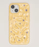 パステルスターiphoneケース（イエロー）/柄２(iPhone15)