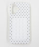 吸盤付きドットiphoneケース（ホワイト）/柄2(iPhone16)