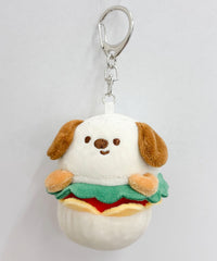 あにまるバーガーぬいぐるみキーホルダー