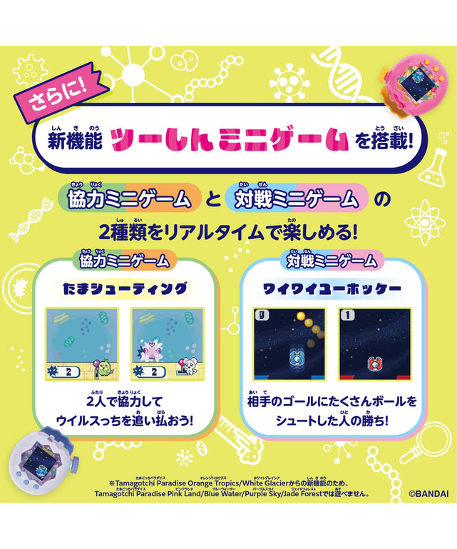 Tamagotchi Paradise White Glacier Premium SET