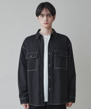 ブラック モデル：180cm L着用