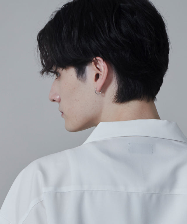 ドライポリオープンカラーシャツ（S）