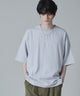 ドライポリアンサンブルPOシャツ（S）/Lグレー モデル：180cm L着用